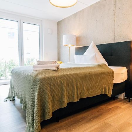 Modernes Stadt-Apartement Mitte Bielefeld Extérieur photo