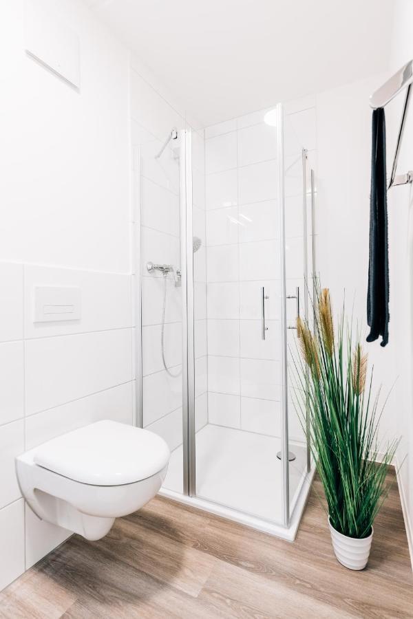 Modernes Stadt-Apartement Mitte Bielefeld Extérieur photo