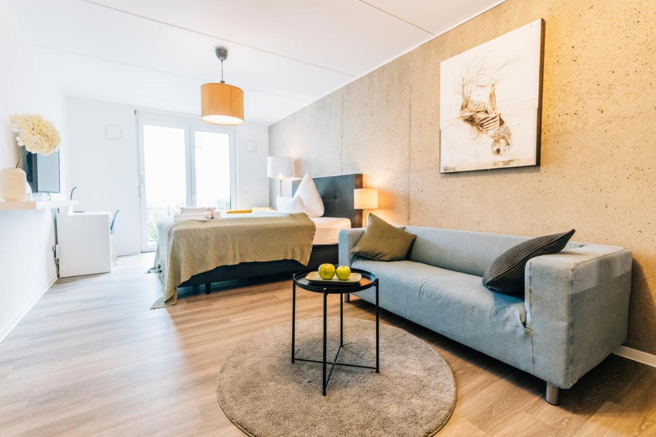 Modernes Stadt-Apartement Mitte Bielefeld Extérieur photo